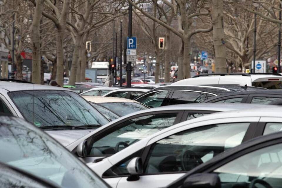 Autos in der Stadt