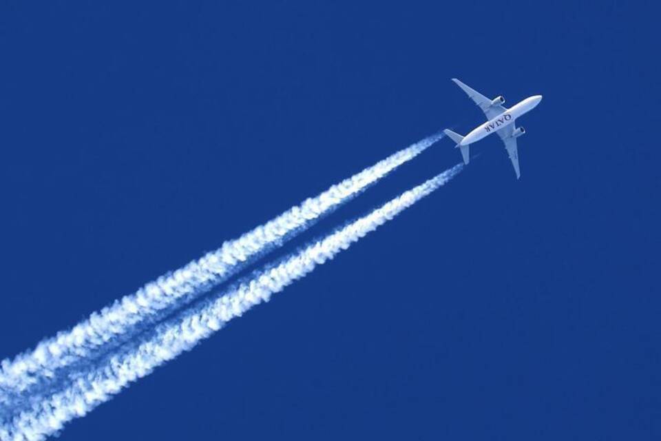 Luftfahrt trägt zur Klimaerwärmung bei