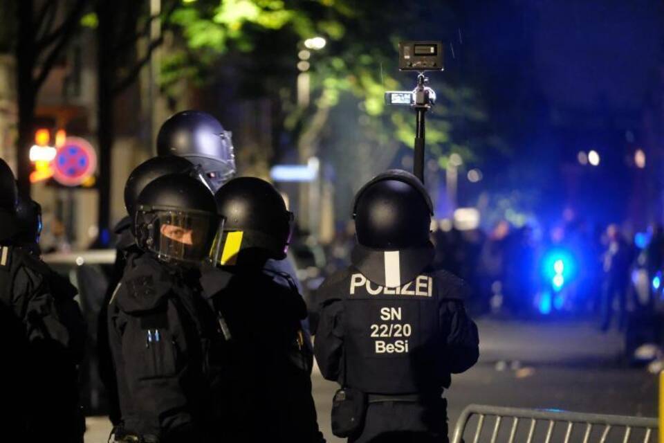 Demonstration in Leipzig