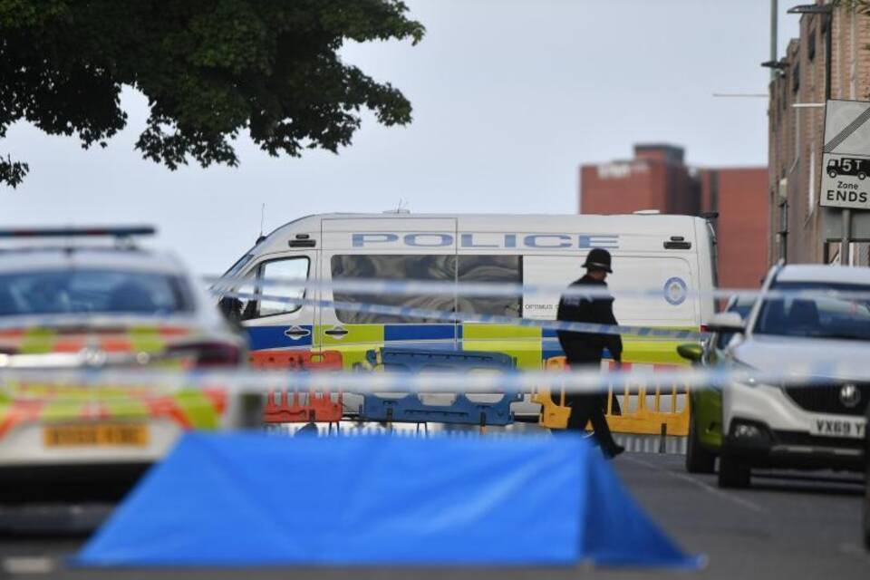 Polizeieinsatz in Birmingham Polizeieinsatz in Birmingham