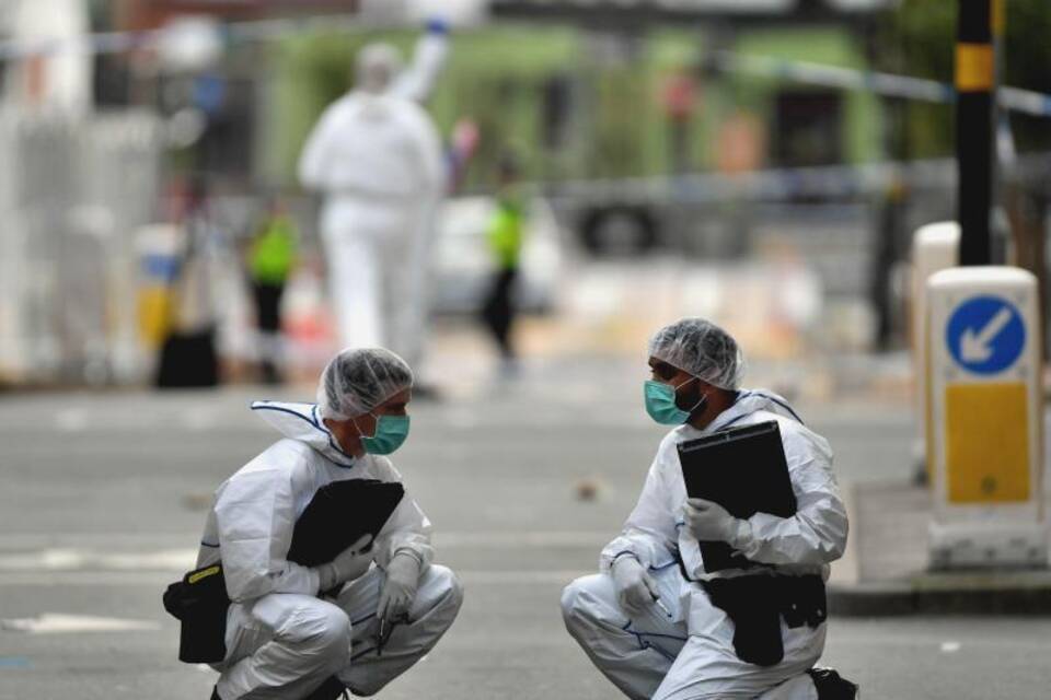 Spurensuche nach Messerattacke Spurensuche nach Messerattacke