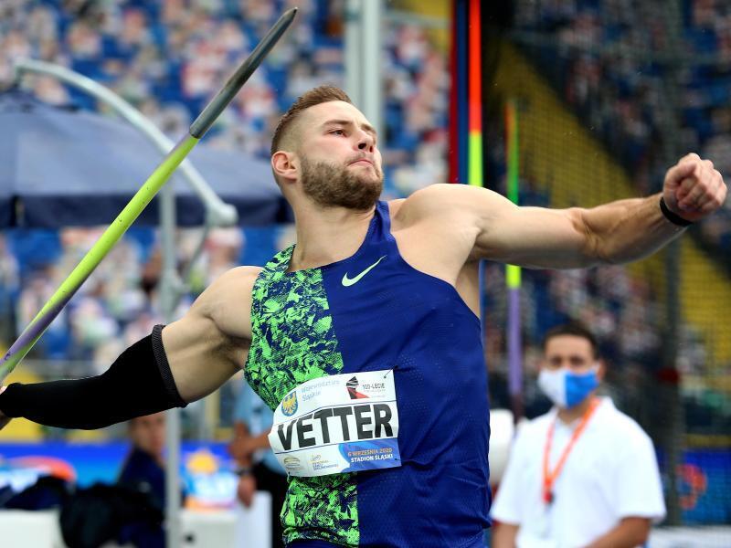 Leichtathletik: Nach Super-Speerwurf: Vetter zielt auf ...