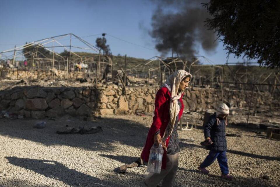 Flüchtlingslager Moria Flüchtlingslager Moria