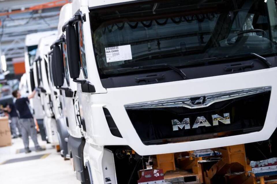 Produktion bei MAN Produktion bei MAN