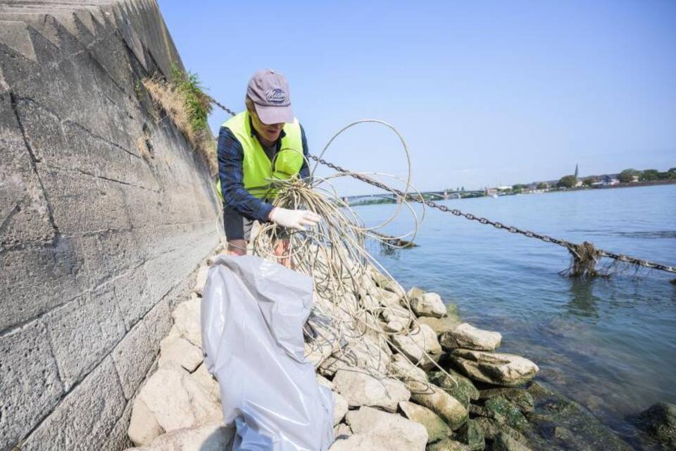 Umweltschutz am Rhein