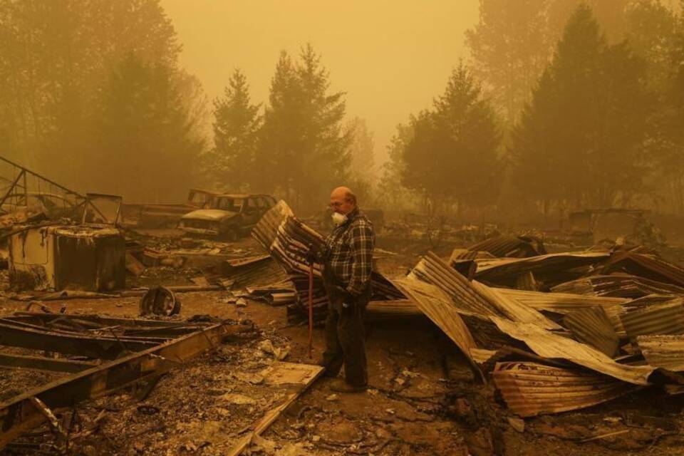 Waldbrände in den USA Waldbrände in den USA