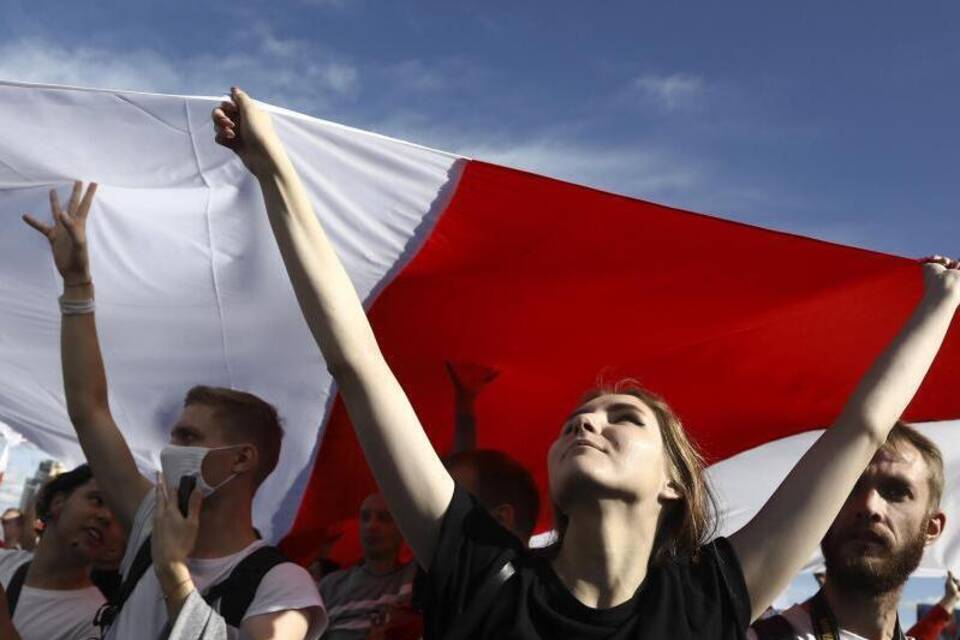 Proteste in Belarus Proteste in Belarus