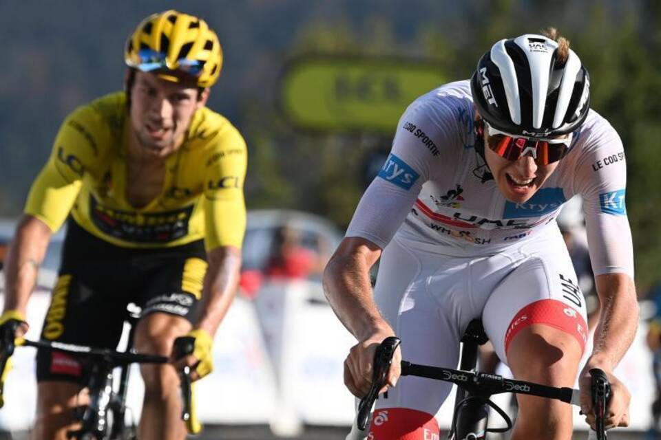 Pogacar und Roglic Pogacar und Roglic