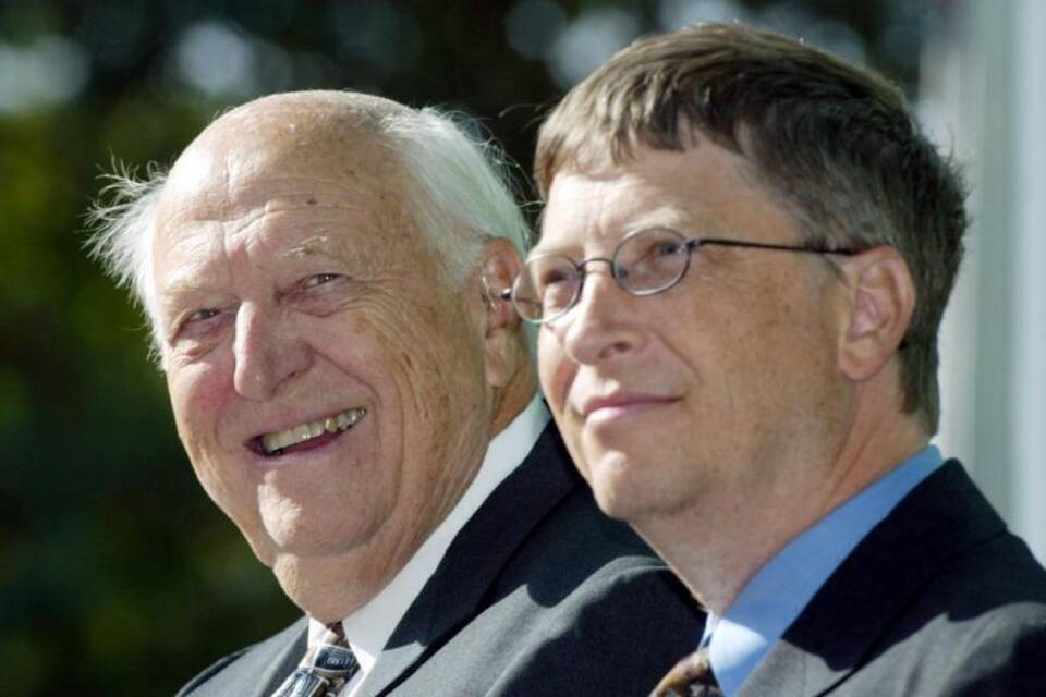 Vater von Bill Gates gestorben Vater von Bill Gates gestorben