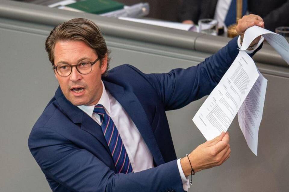 Verkehrsminister Andreas Scheuer Verkehrsminister Andreas Scheuer