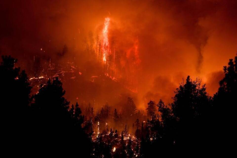 Waldbrände in El Dorado