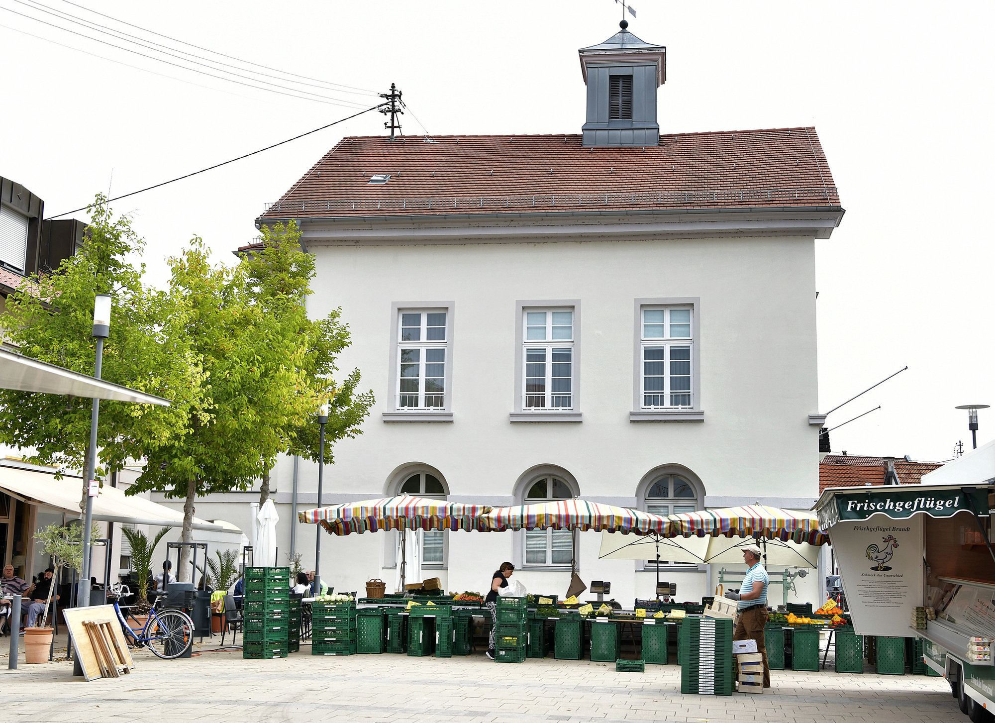 Mannheimer Stadtteile Wallstadt bietet ländlichen Charme in der