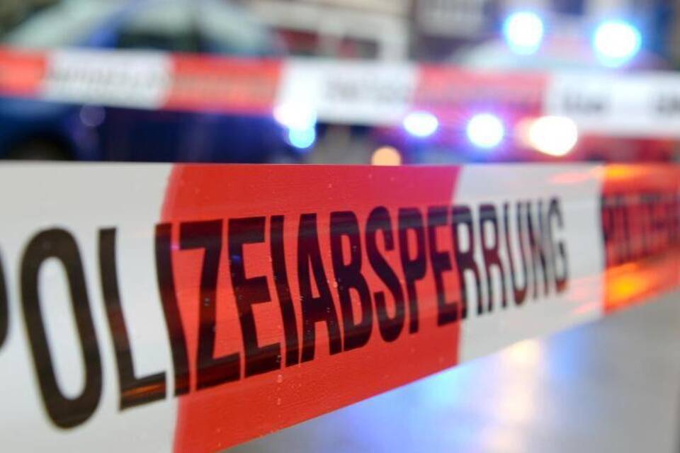 Polizeiabsperrung Polizeiabsperrung