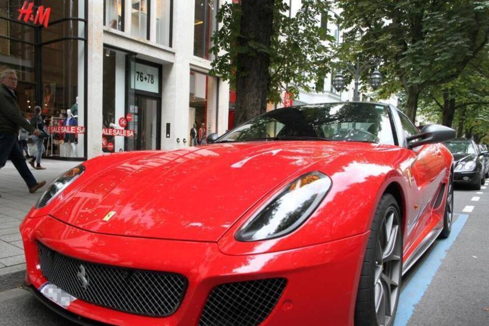 Ferrari in Düsseldorf