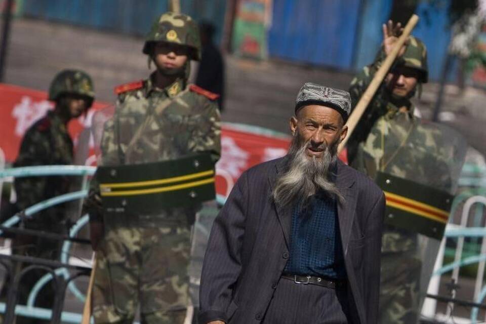 Uiguren in Chinas autonomer Region Xinjiang Uiguren in Chinas autonomer Region Xinjiang