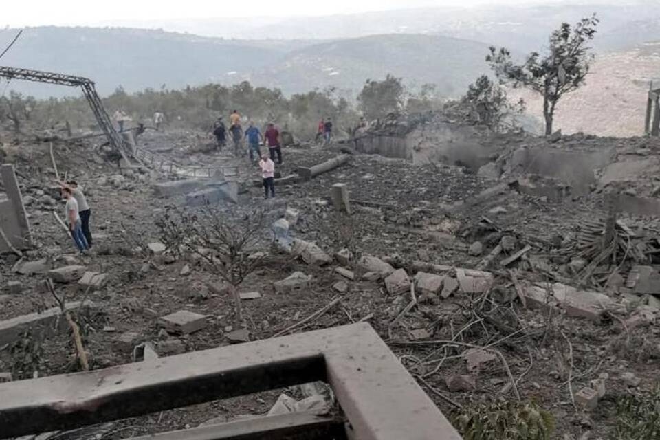 Explosion im Libanon