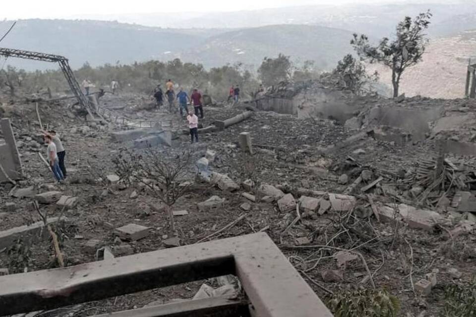 Explosion im Libanon Explosion im Libanon