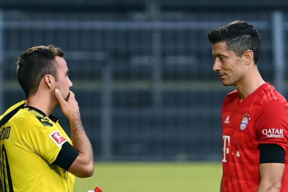 Götze und Lewandowski