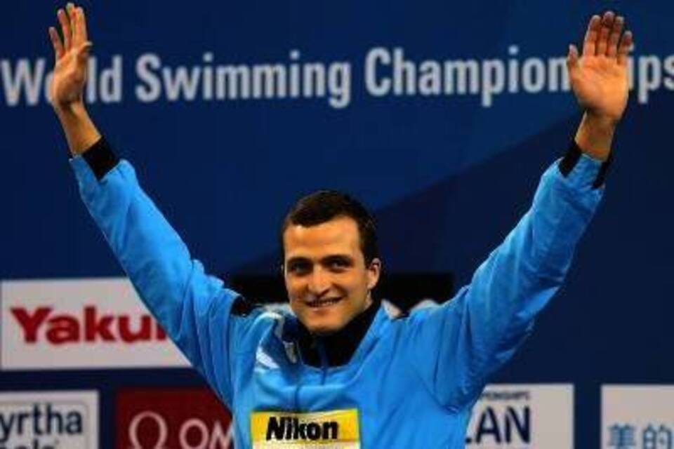 Weltrekord-Schwimmer Weltrekord-Schwimmer
