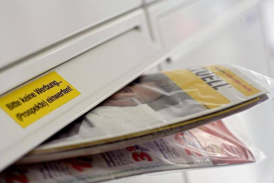 Keine Werbung für den Mülleimer Keine Werbung für den Mülleimer