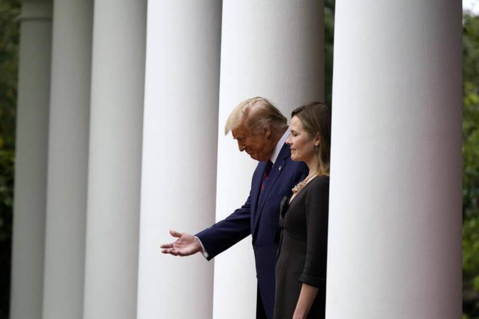 Trump nominiert Barrett am Obersten Gericht Trump nominiert Barrett am Obersten Gericht