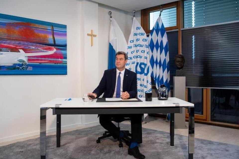 Digitaler Parteitag der CSU Digitaler Parteitag der CSU