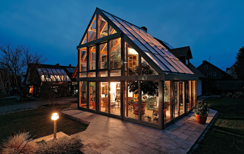 Anbau mit Ausblick Wintergarten als zweites Wohnzimmer