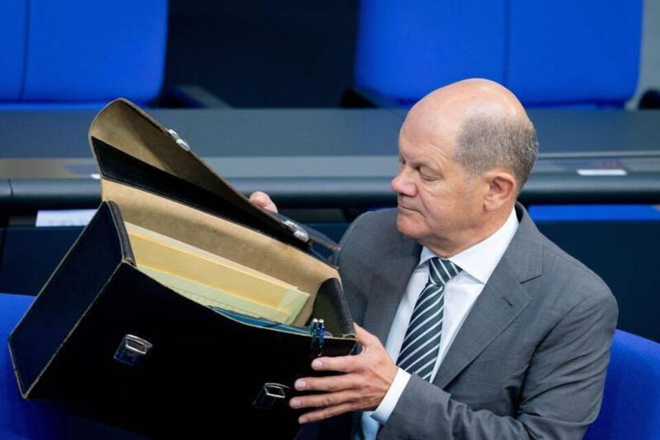 Bundesfinanzminister Olaf Scholz