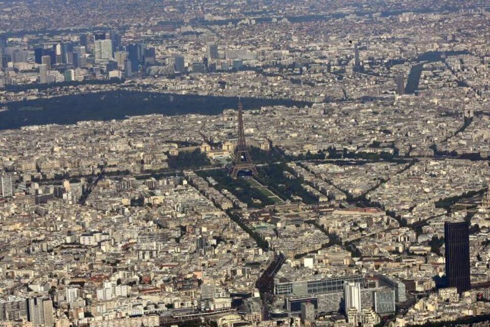 Paris aus der Luft Paris aus der Luft