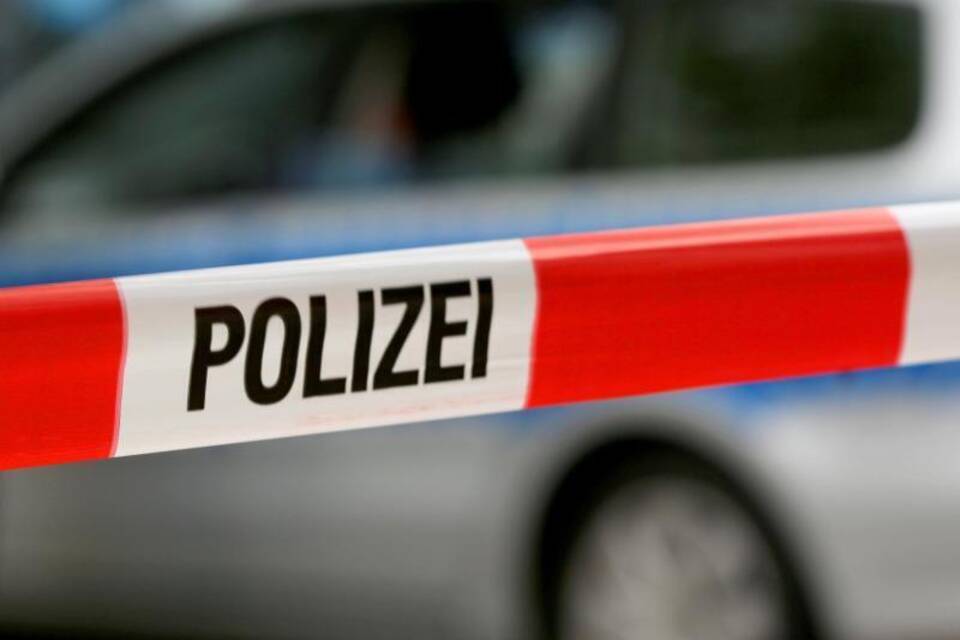 Polizeiabsperrung