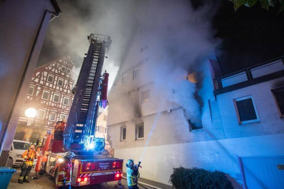 Brandsätze in Marbach Brandsätze in Marbach