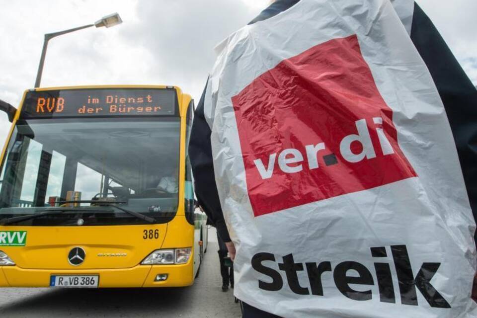 Verdi kündigt weitere Warnstreiks an