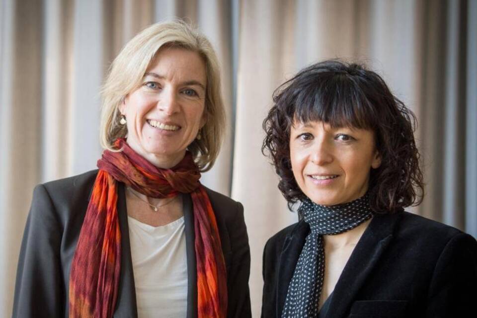 Jennifer A. Doudna und Emmanuelle Charpentier Jennifer A. Doudna und Emmanuelle Charpentier