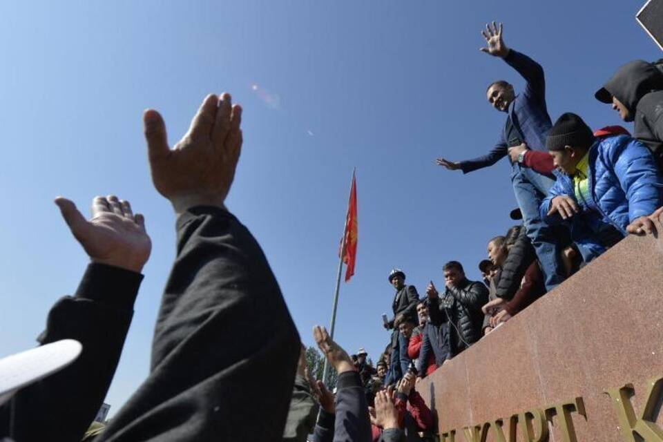 Proteste in Kirgistan