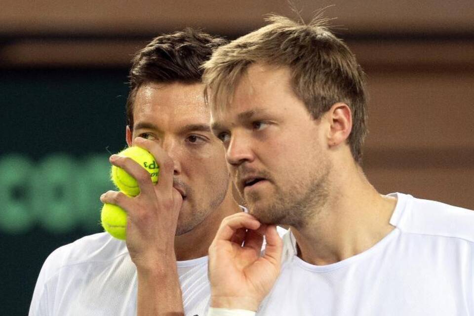 Andreas Mies und Kevin Krawietz Andreas Mies und Kevin Krawietz