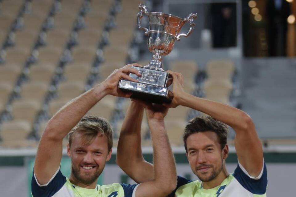 Kevin Krawietz und Andreas Mies Kevin Krawietz und Andreas Mies
