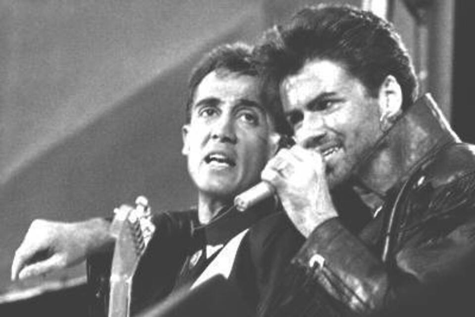 George Michael und Andre Ridgeley George Michael und Andre Ridgeley