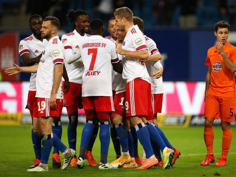Nachholspiel 2. Liga: HSV nach Sieg über Aue wieder ...