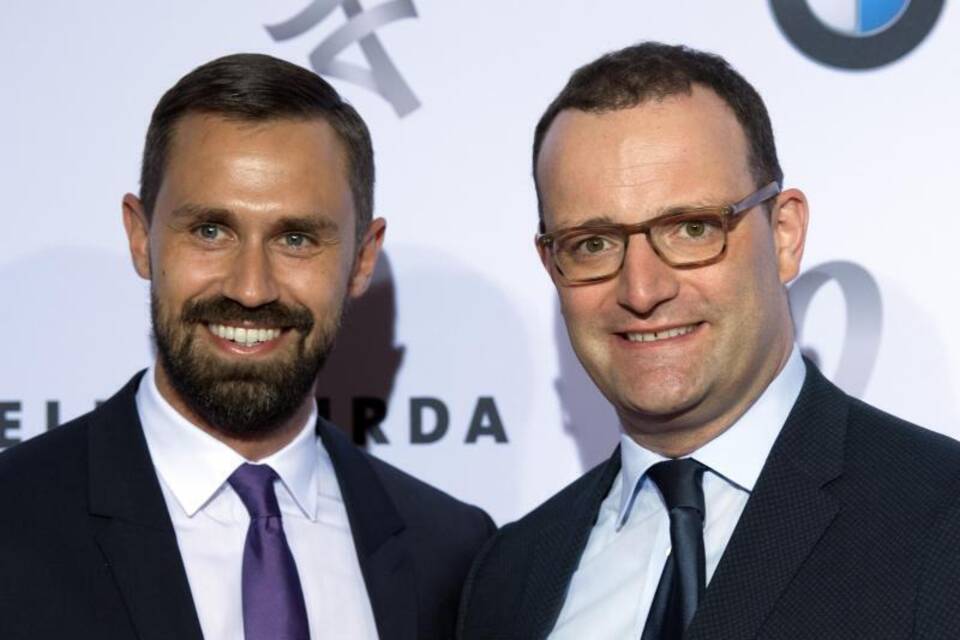 Jens Spahn und Daniel Funke