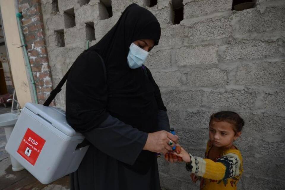 Kampf gegen Polio