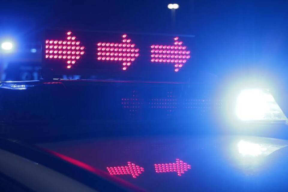 Unfall auf Autobahn