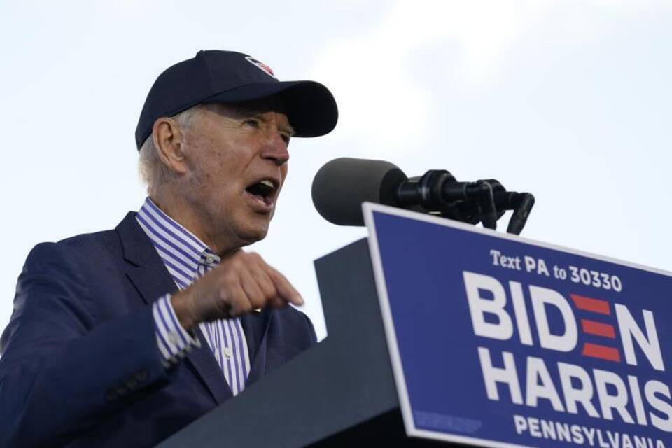 Wahlkämpfer Biden Wahlkämpfer Biden