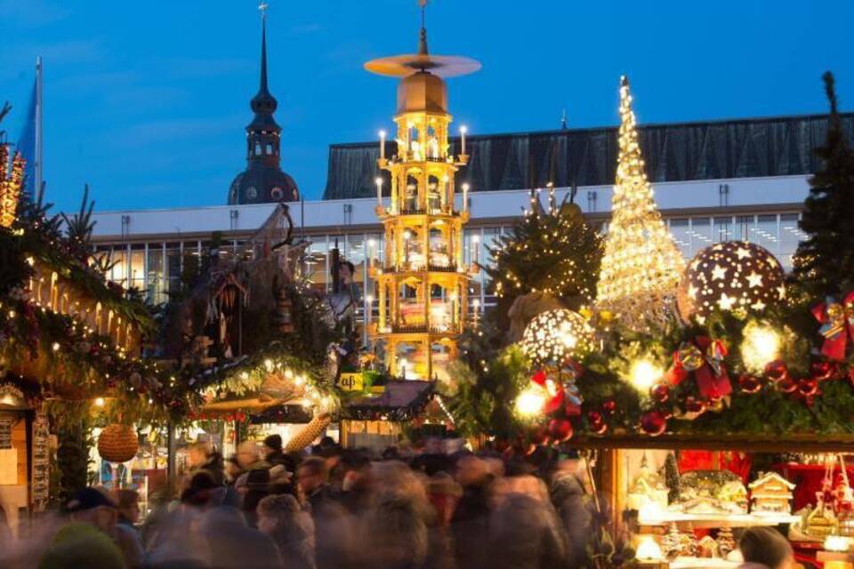 Striezelmarkt in Dresden