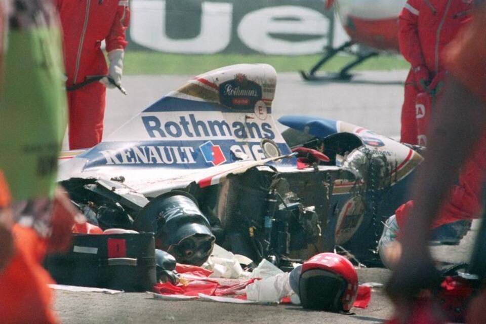Unfall Ayrton Senna