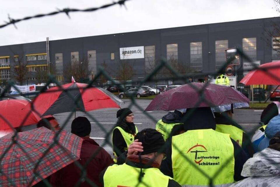 Streik Amazon Bad Hersfeld Streik Amazon Bad Hersfeld