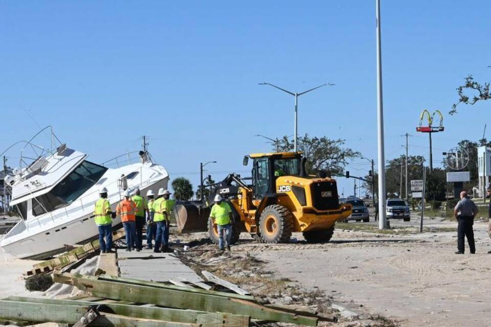 Hurrikan «Zeta» in Mississippi