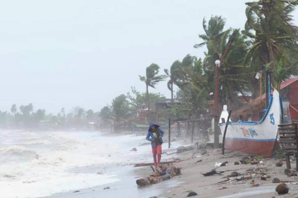 Taifun Goni auf den Philippinen Taifun Goni auf den Philippinen