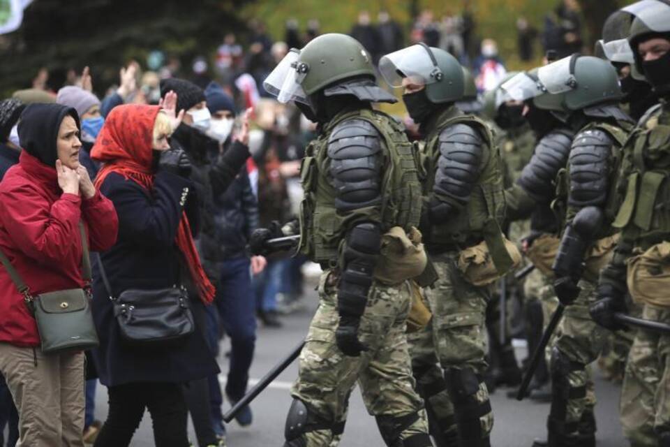 Proteste in Belarus Proteste in Belarus