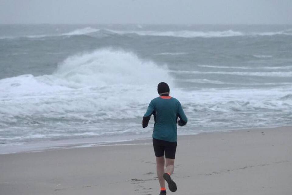 Joggen im Wind Joggen im Wind