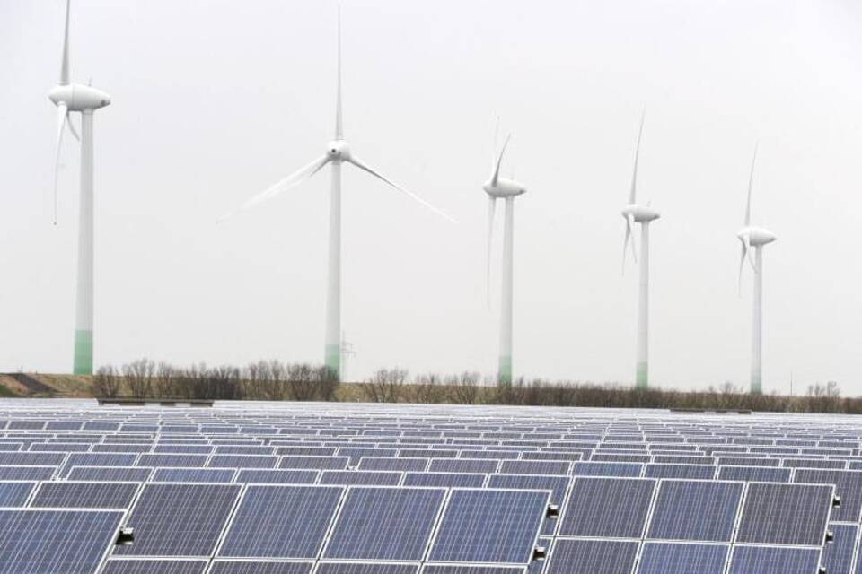 Wind - und Solarenergie